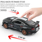 chengchuang Toy Car for Boys, 1/32 Scale Die Cast Metal Cars Toys, Pull Back Toy Car with Sounds and Lights for Kids Gifts (Red)