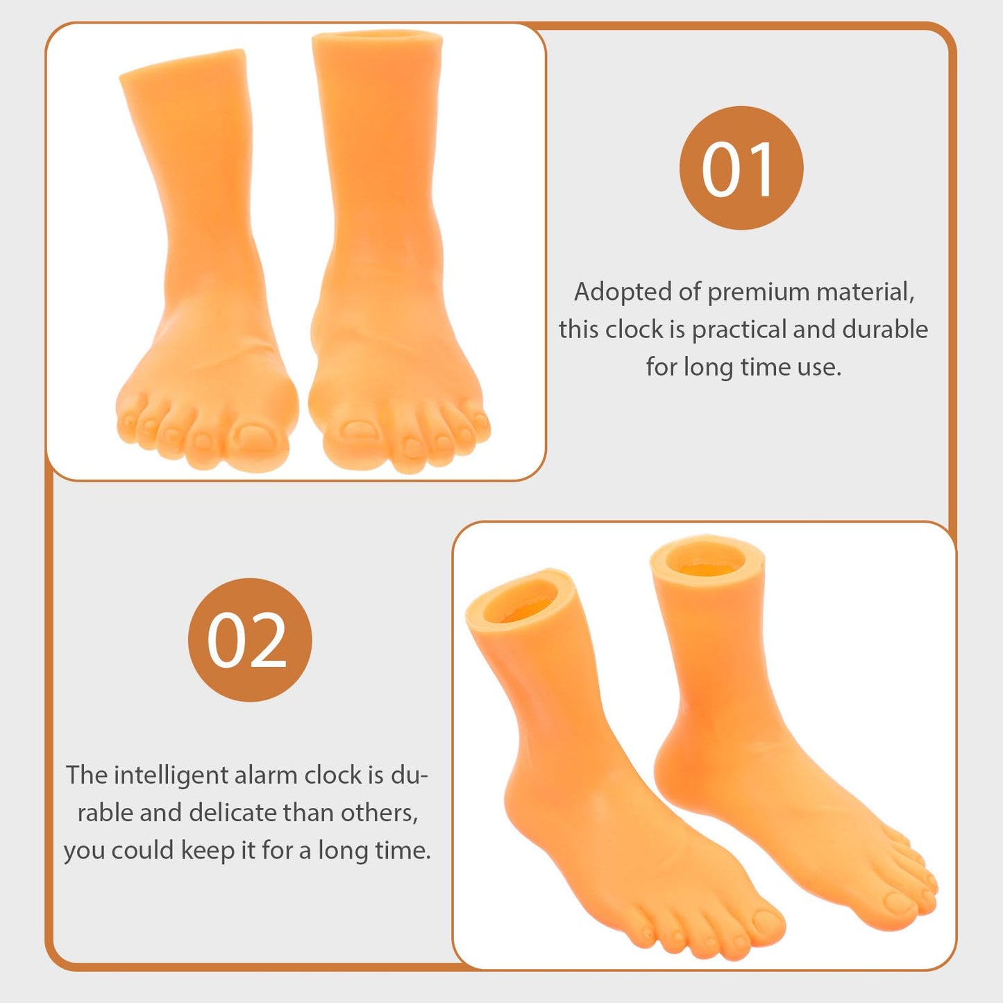 Gadpiparty 6 Pairs Finger Feet Puppet Set - Rubber Mini Puppets For Adults And Kids