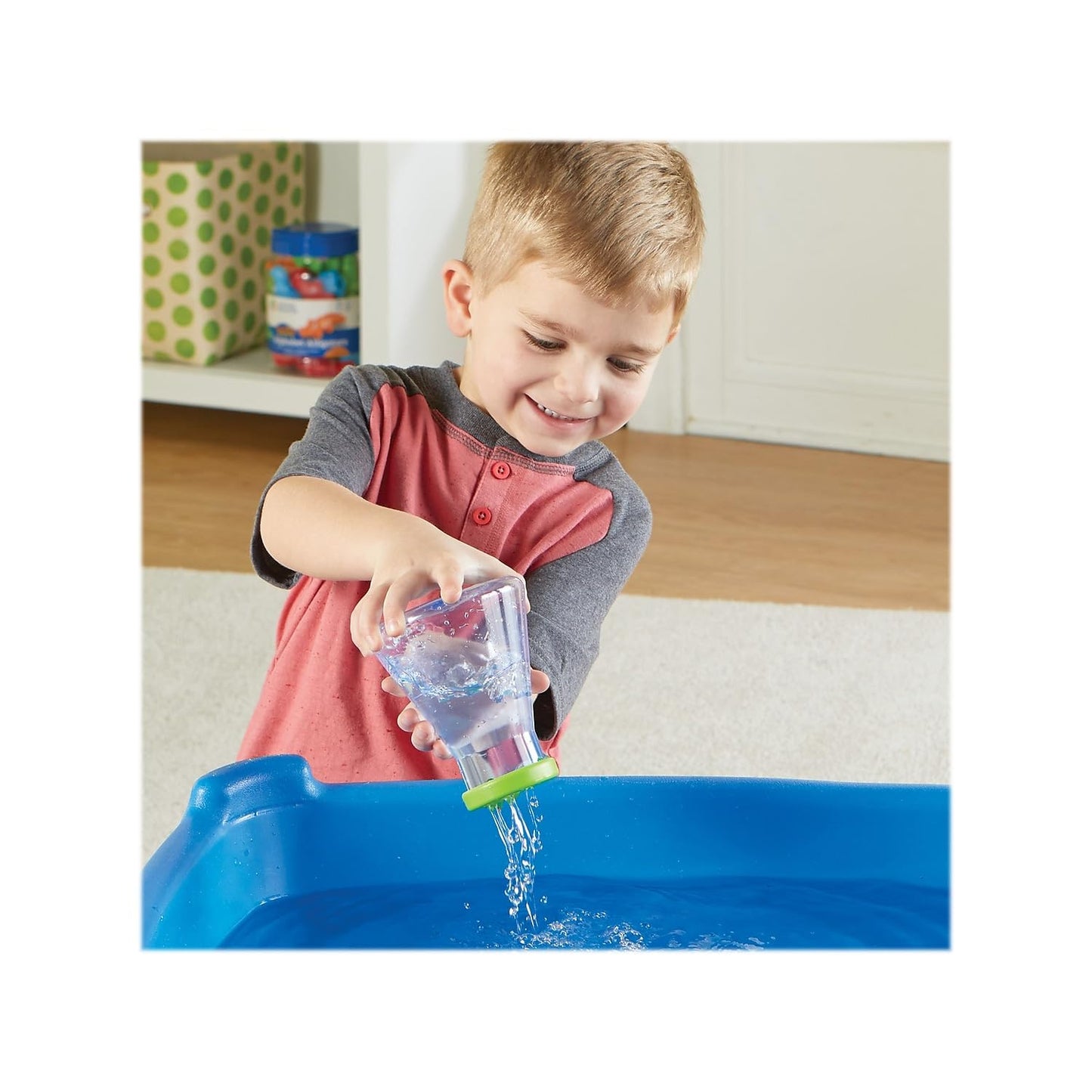 Learning Resources Splashology Water Lab Science Kit, 19 Pieces, STEM Activities, Multi-color, Ages 3+