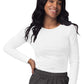 Sivvan Scrubs For Women - Long Sleeve Comfort Underscrub Tee 3-Pack - S85003 - Blackdark Marl Greywhite - S