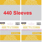 Sleeve Kings ''War Hammer Quest Compatible'' Sleeves 75 X 110 Mm (4X110 Pack, 440 Sleeves)