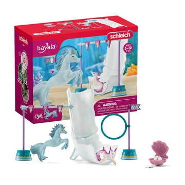 Schleich Bayala, Unicorn Gifts For Girls And Boys, Magical Underwater Tournament 18-Piece Set With Mermaid Animal Toys, Ages 5+