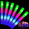 Turnmeon 16 Pcs Giant 16 Inch Foam Glow Sticks Party Supplies Favors 3 Modes Color Changing Led Light Sticks Glow Batons Glow In The Dark Accessory For Birthday Wedding Concert Party Sport Events