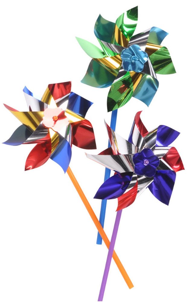 Rhode Island Novelty 6 Inch Pinwheels One Dozen Per Order