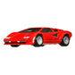 Lamborghini Countach Lp 5000 Qv Red ''Jay Leno Garage'' Diecast Model Car By Hot Wheels