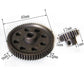 Jftech Differential Steel Metal Super Gear 11184 Main Gear 64T & 11176 Motor Gear 26T Combo For Rc Hsp 1/10 Car Truck