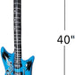 Zugar Land Rock Inflatable Guitar (40 Inches) Vinyl. Perfect Party Favor, Dj Dance 80S Rocker (Rock-N-Roll (12 Pack)), Multicolor