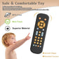 Koesmg Baby Tv Remote Control Toy With Light And Sound, Early Educational Music Toy With English/French/Spanish, Gift Toy For 6