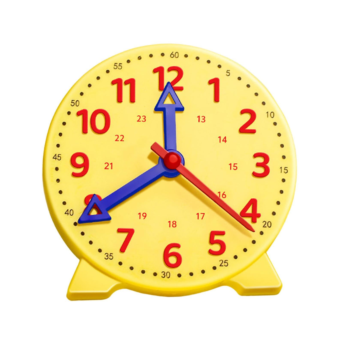 TREDYNEST Learning Clock for Kids Convenient for Boys and Girls Kindergarten Classroom Yellow | Educational Toys | STEM Toys | L