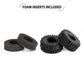INJORA 1.0 Tires-58 * 24mm All Terrain Super King Trekker Soft Sticky Tires for TRX4M 1/18 1/24 RC Crawler SCX24 AX24,T1017