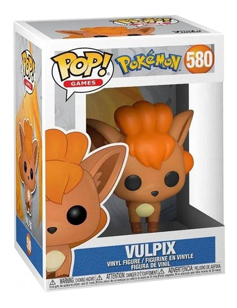 Funko Pop! Vinyl Figure - Pokemon Vulpix, Multicolor, Standard Size, Model 46863