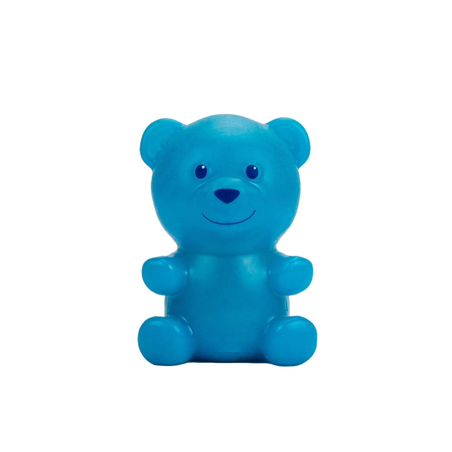 Eolo Toys - Jiggly Gummymals Blue. Interactive Super Squishy Gummy Bear Style pet with Over 20 Sounds and Reactions for Children