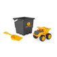 John Deere Sandbox Toy Set - Includes Dump Truck Toy, Bucket And Beach Shovel - Toddler Outdoor Toys And Construction Toys - Sum