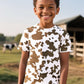 Cosland Cowboy Shirt For Boys Kids Animal Costume, Large