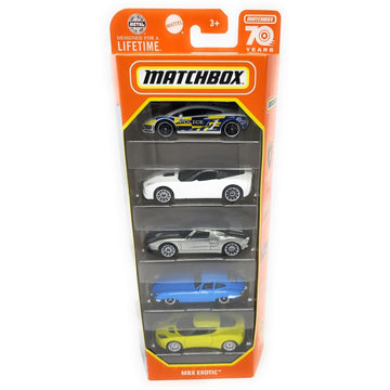 Matchbox MBX City Drivers 5 Pack Set (1:64 Scale)