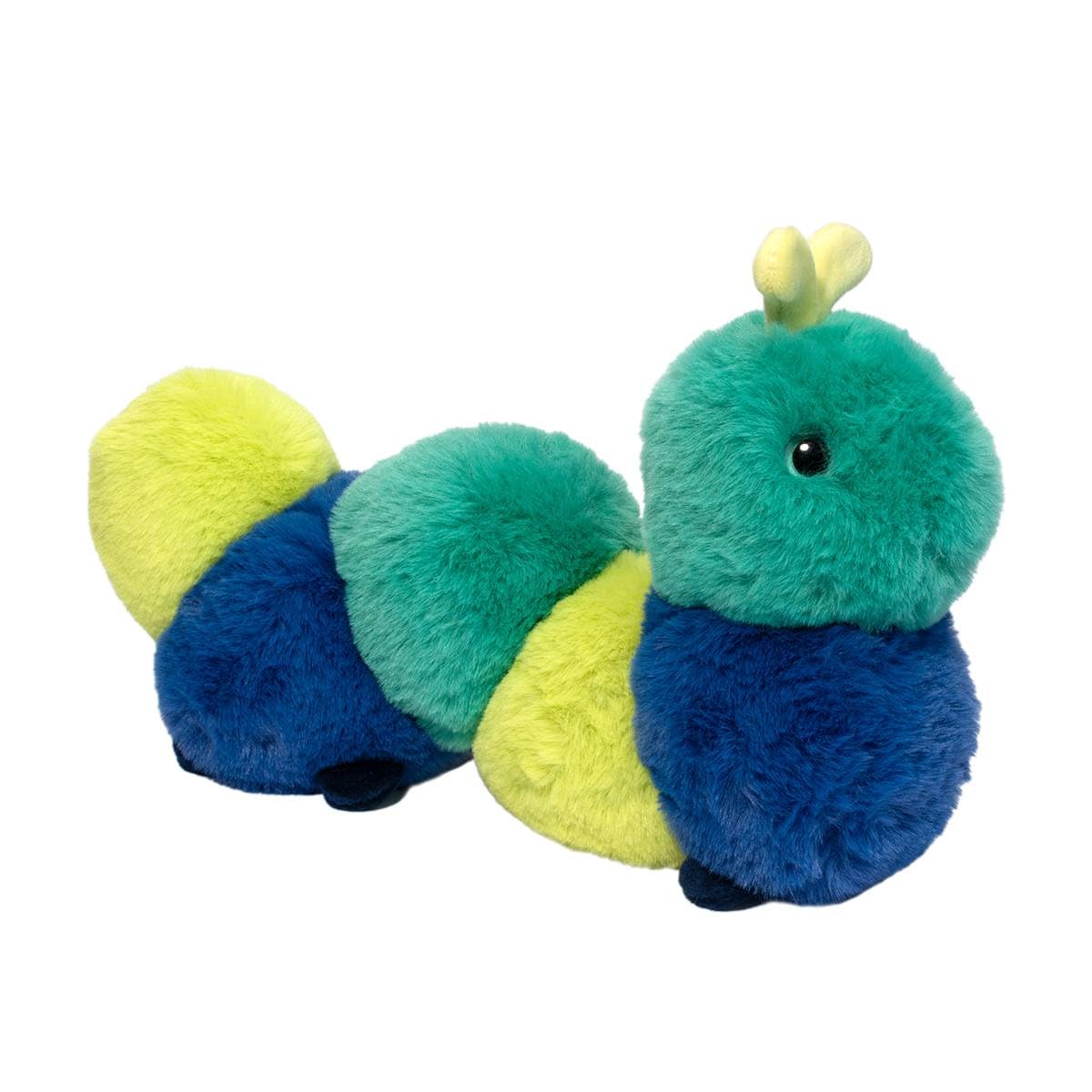 Douglas Crunchie Blue Caterpillar Plush Stuffed Animal, 11 Inch Soft Colorful Bug Toy  Cute Caterpillar Plush for Kids, Nature 