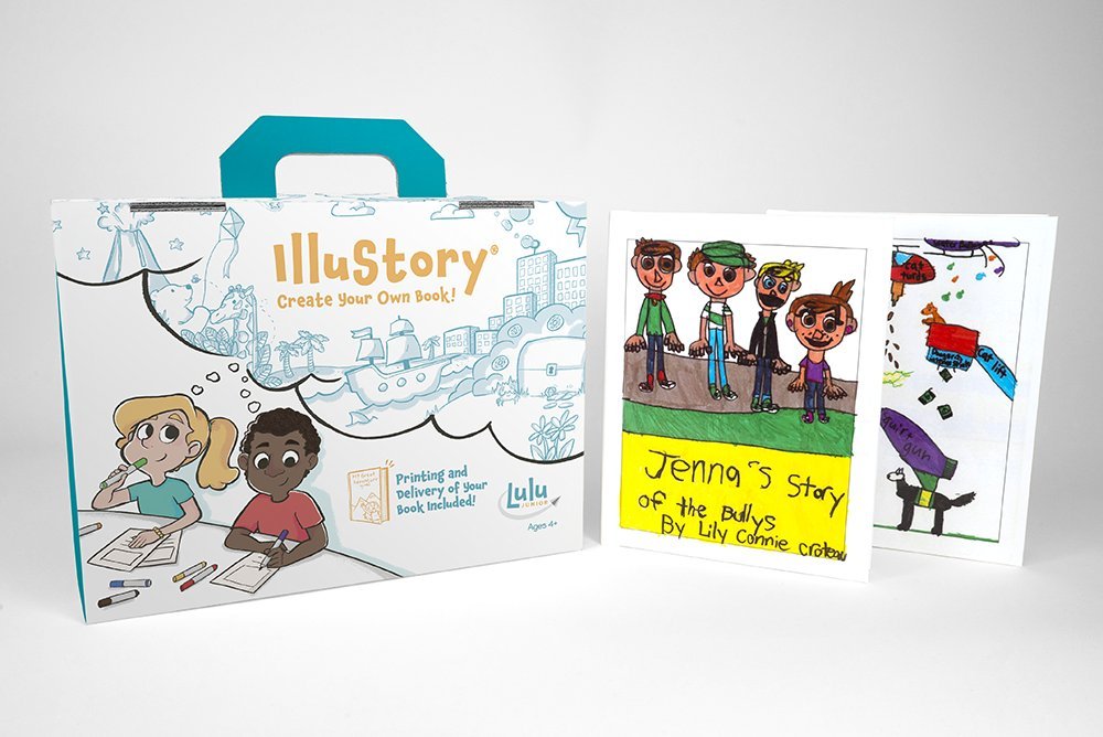 Lulu Jr. Illustory Book Making Kit - Mixed Materials, Multicolor, Model 3010-V1