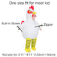 Stegosaurus Inflatable Chicken Costume For Kids Halloween Costume For Kid Boys Girls Funny Blow Up Costumes For Cosplay Party