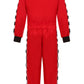 Bordazor Kids Race Car Driver Costume For Boys Girl Racing Suit Racer Jumpsuit For Halloween Dress Up 3-10Y(7-8 Years)