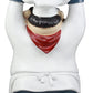 Ebros Master Bistro Chef Holding Melting Dome Tray Statue 14'Tall Head Cook With 'Welcome To My Kitchen' Sign Decor Figurine