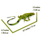 Nakimo Iguana Animal Figurine Lizard Toy Realistic Reptile Figures For Decoration, Science Education, Prank Props