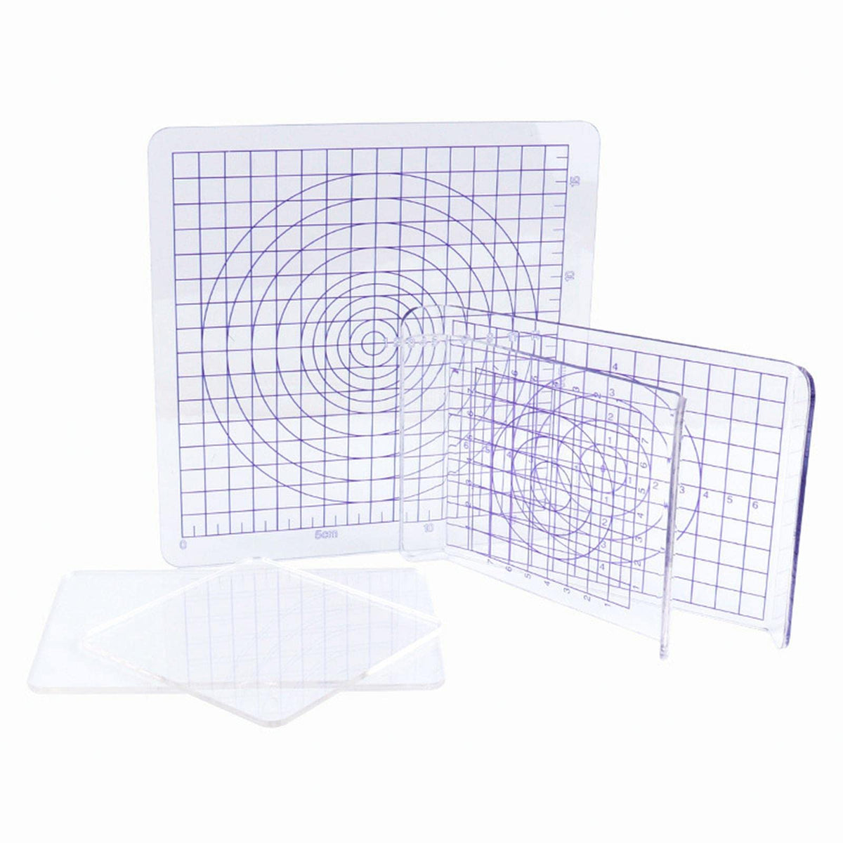 Bnf 3 Pieces UShape Pressure Clay Plate Transparent Acrylic Board Plate Crafts Crafts | Sculpting, Molding & Ceramics | Ceramic