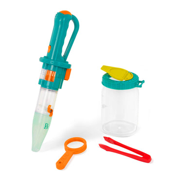 B. Toys - Bug Catching Vacuum - Gentle Insect Catcher - Vacuum, Bug Jar, Magnifier, Grabber - Outdoor Toys For Kids - 4 Years +