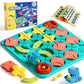 Board Games For Kids Toys For Girls Boys Ages 5-7 Year Old Girl Birthday Gifts Boys Toys, Logic Puzzles Road Builder, Preschool