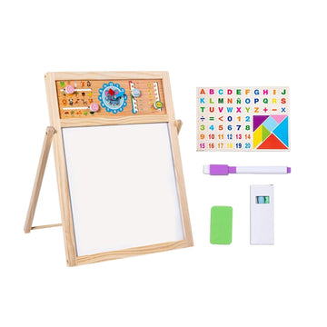 Pn Avan Kids Art Easel Double Sided Educational Toy Writing Painting Sketch For Kids Spanish|1 Set Drawing Magnetic Board |Devel