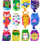 Cats Vs Pickles - Mystery Bags - 4' - 12Pk Limited Exclusive Release Set - Gold Wave - Bean Filled Plushies!