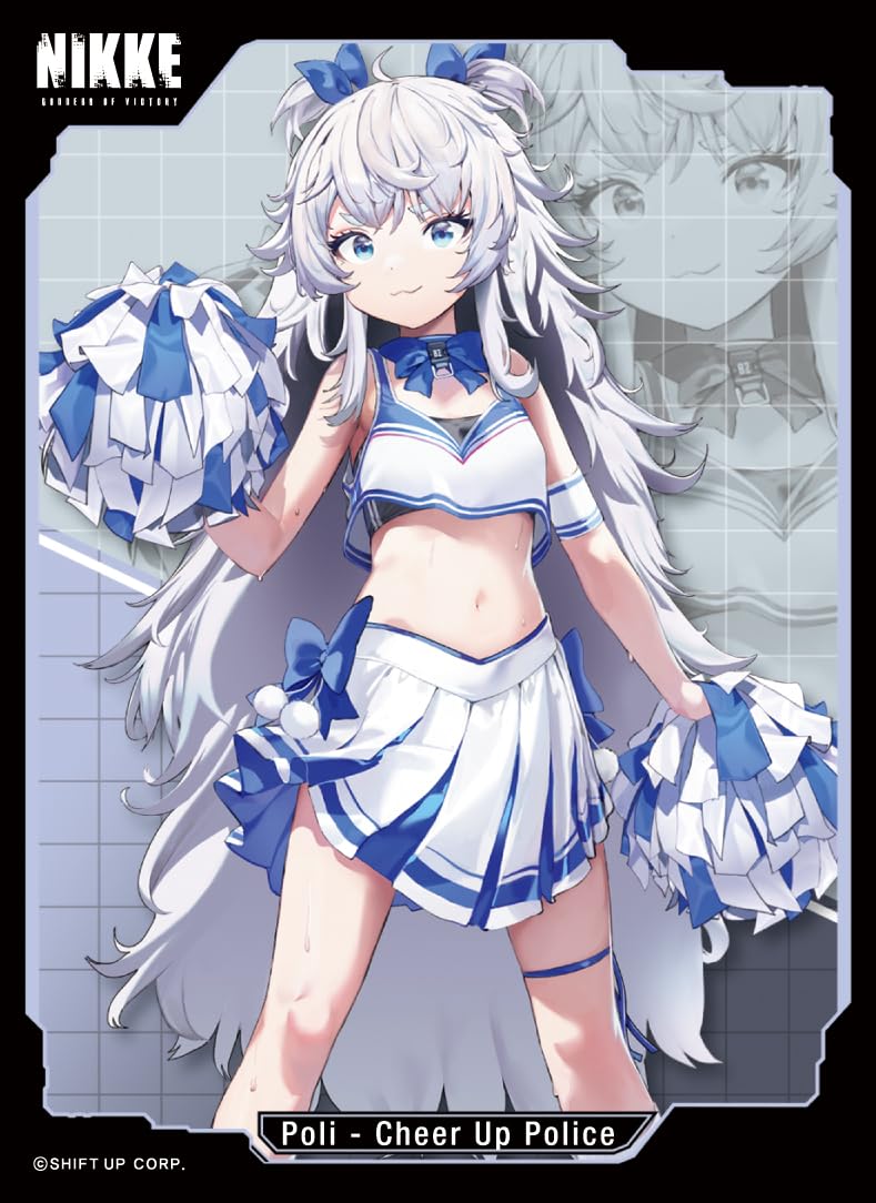 Chara Sleeve Collection Matte Series Goddess of Victory: NIKKE Polly - Cheer Up Police (No.MT2189)