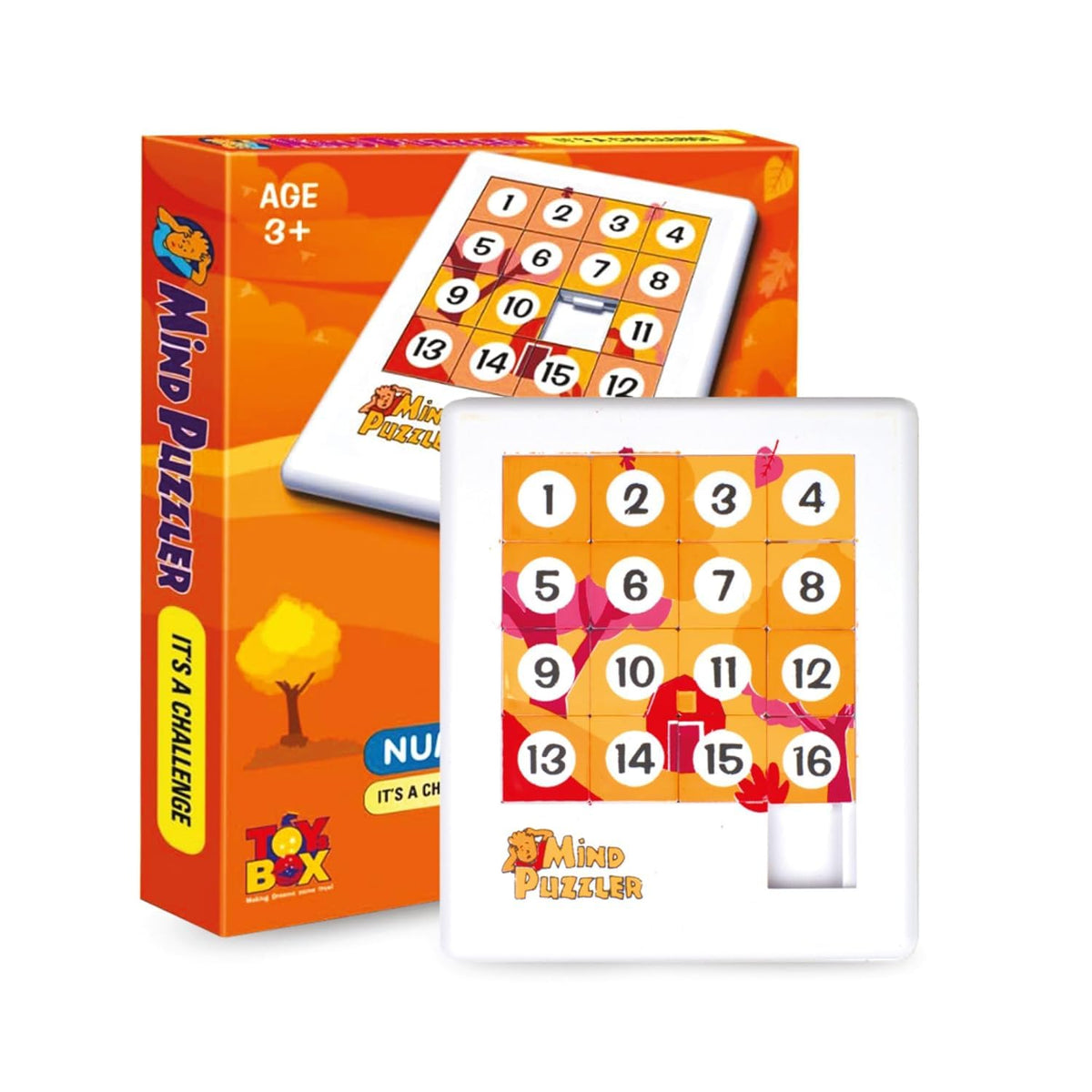 Space Enterprises Mind Puzzler Numbers Develop Their Brain And Mind With The Help Of Eductional Toy For Kids (Multicolor)