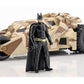 Jada Toys 1: 24 Scale The Dark Knight Batmobile Die-Cast Vehicle With Batman Figure, Multicolor