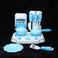 Kabello Pretend Play Cooking Set for Kids Girls Boys Toddler Baby Gift Set (Blue)