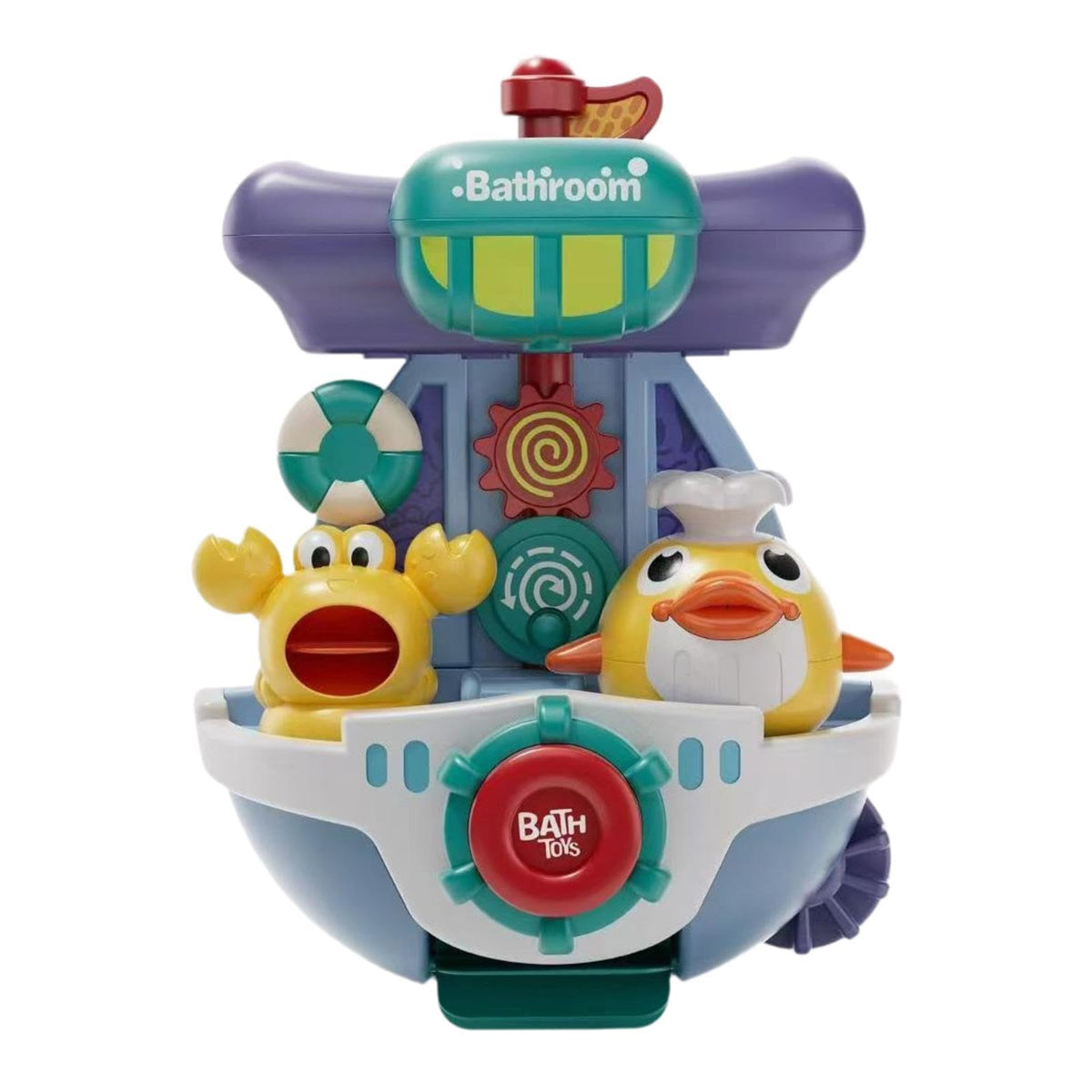 ZOOMELLA Baby Bath Shower Toy Versatile Decoration Baby Water Toy for Children Infant Blue|Bathing Accessories|Baby