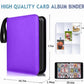 9 Pocket Trading Card Binder, 900 Pockets Basketball Binder For Mtg, Top Loading Pockets Collector Album, Pu Leather Folder For