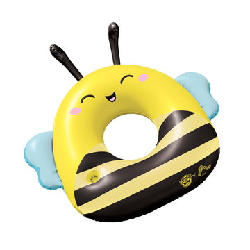 BigMouth x Squishmallows Sunny the Bee Pool Float - 42 Inch Inflatable Lounge with Cupholder - Soft, Durable, Collectible Pool F