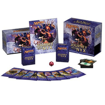 Wizards of the Coast Magic The Gathering Journey into Nyx Fat Pack - Black, Model MTG-JOU-FP-EN, Premium Card Game Set