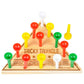 U.S. Toy Tricky Triangle Game - Assorted Travel Game, Wooden, Model MU845