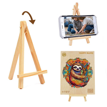 Wooden Jigsaw Puzzle, Sloth Puzzles For Adults, 100Pcs 7.8 * 7.7In. Eco-Friendly Unique Animal Shape Sloth Puzzle, Toy Gift For