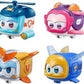 Super Wings Super Pets 4-Pack Action Figures - Jerome, Golden Boy, Shine, Ellie, Light Effect, Plastic, Mix Color, Model EU770491