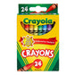 Crayola Crayons, Assorted Classic Colors, 24 Count