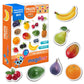 MAGDUM PHOTO FRUITs&Berries - magnets for kitchen -real LARGE fridge magnets for toddlers- Magnetic EDUcational toys baby 3 year old baby - LEARNing magnets for kids- Kid magnets - Development toys