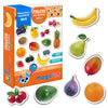 MAGDUM PHOTO FRUITs&Berries - magnets for kitchen -real LARGE fridge magnets for toddlers- Magnetic EDUcational toys baby 3 year old baby - LEARNing magnets for kids- Kid magnets - Development toys
