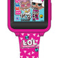 Lol Surprise Touchscreen Exclusive Pink Smartwatch For Kids - Engaging Educational Games, Step Counter, Camera, Alarm & More - F
