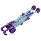 509 Crew 509: Mermaid Doll Umbrella Stroller - Kids Pretend Play Stroller, Easy Fold Storage & Travel, Fits Dolls Up To 18', Ages 3+ (T701028)