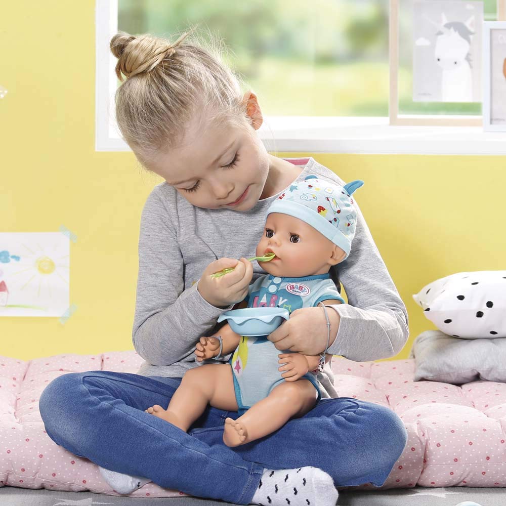 BABY born Food Sachets for Doll - Easy for Small Hands, Creative Play Promotes Empathy and Social Skills, for Toddlers 3 Years a