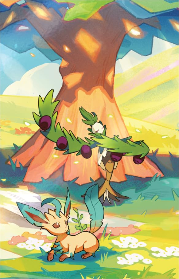Pok  mon TCG: Vibrant Paldea Mini Tin - Arboliva w/Leafeon