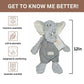 Family Framework Ellie Warming Plush - Microwavable Lavender Aromatherapy Stuffed Animal - Heatable & Coolable