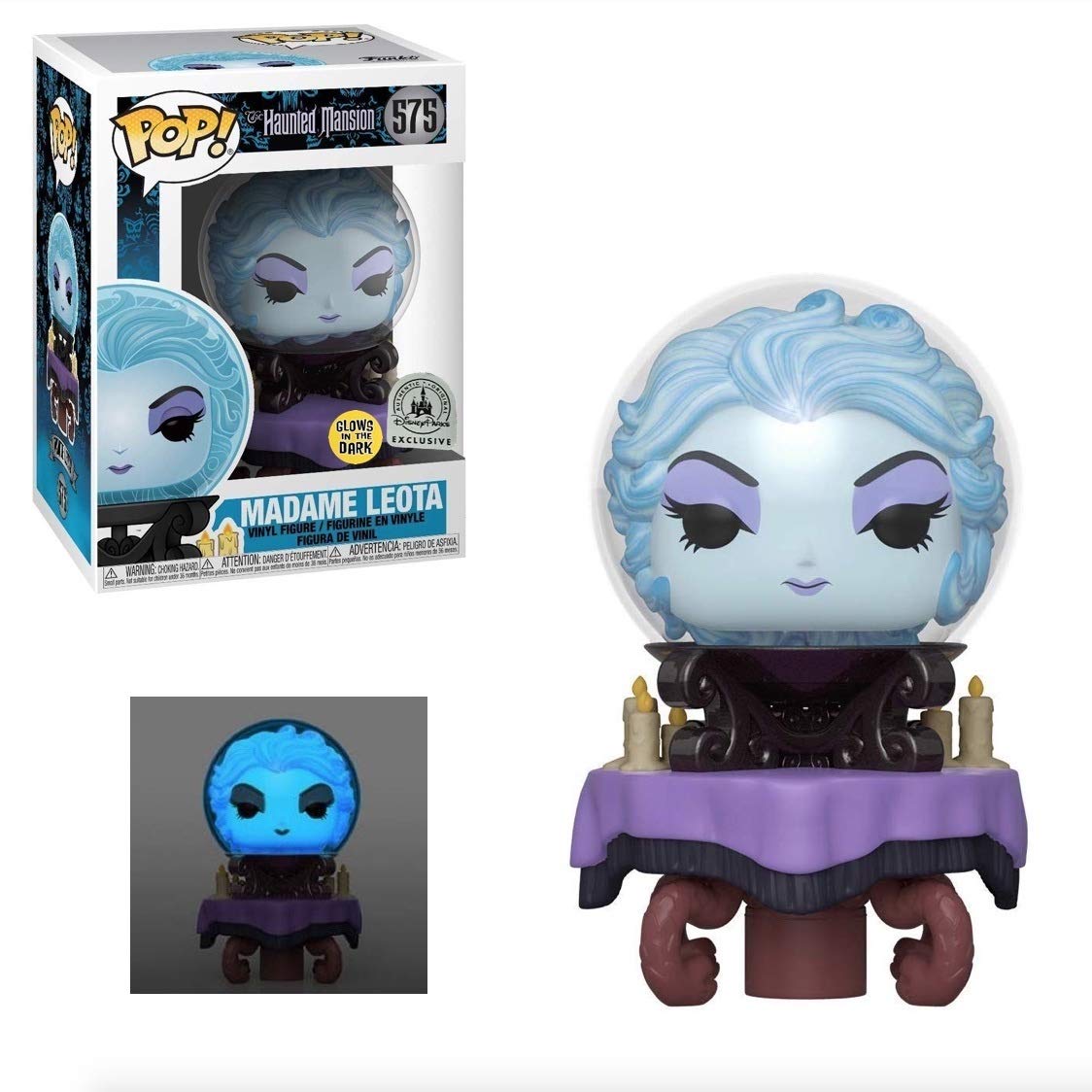 Funko Pop! The Haunted Mansion: Madame Leota Glows In The Dark #575 Exclusive